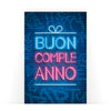 Biglietto Classico Compleanno NEON GIFT