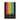 Biglietto Classico Compleanno COLORED BANDS