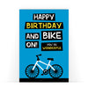 Biglietto Classico Compleanno BIKE BIRTHDAY