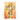 Biglietto Classico Comunione Cresima STICKERS CROSS Orange