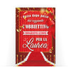 Biglietto Classico Laurea RED CARPENT