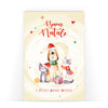 Biglietto Classico Natale CHRISTMAS DOG AND CATS