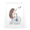 Biglietto Classico TVB HEDGEHOG ON BIKE